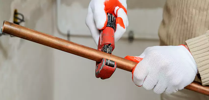 Temporary Copper Pipe Repair Newton, MA