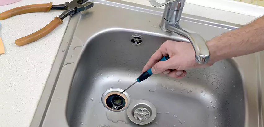 Kitchen Sink Drain Replacement in Newton, MA