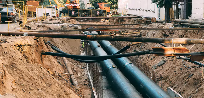 Underground Sprinkler Pipe Repair in Newton, MA
